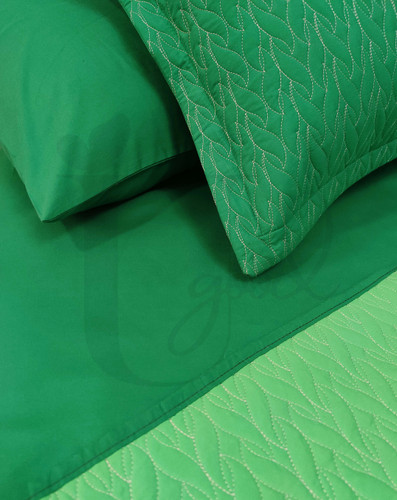 ست تک نفره روتختی سبز 4 تکه